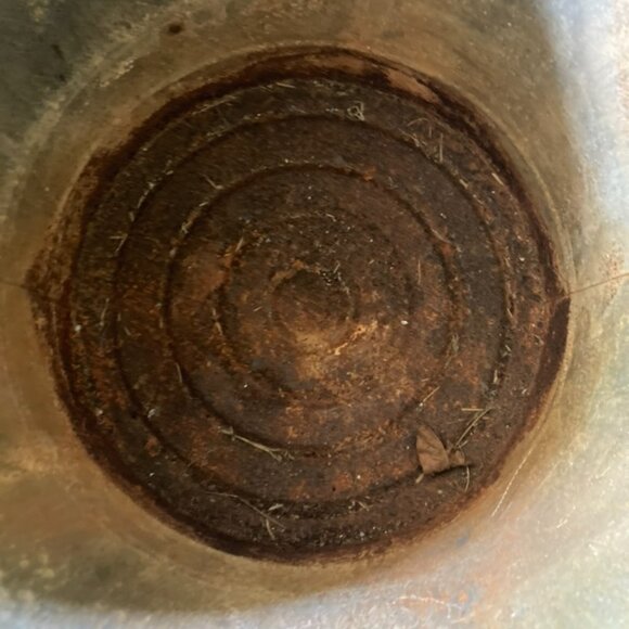 Galvanized Steel Bucket Rustic Farm - Picture 3 of 6